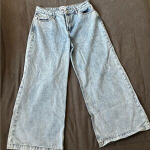 Princess Polly Light Blue Wide Leg Jeans y2k denim